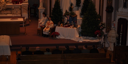 Grand Children as Casket Bearers